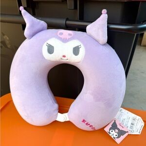 Kuromi Travel Memory Foam Pillow